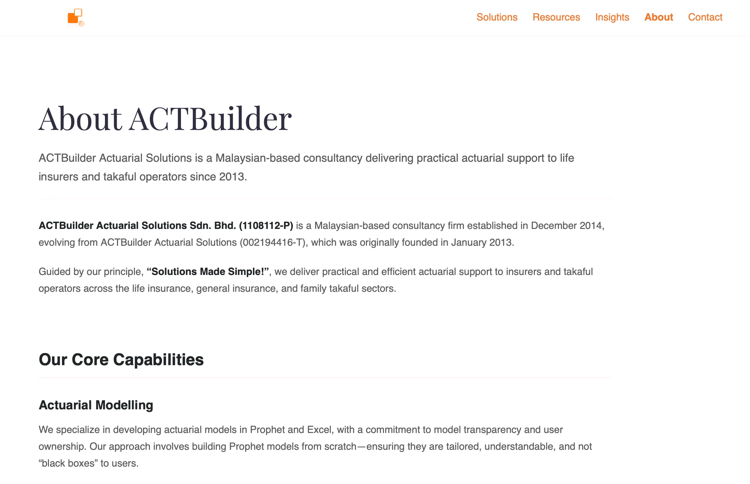 ACTBuilder Solutions image 1